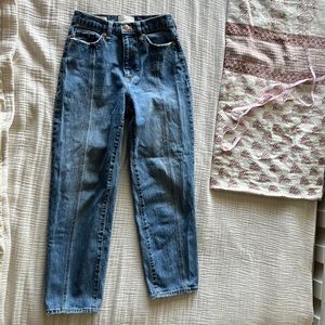 High rise Vintage Straight jeans
